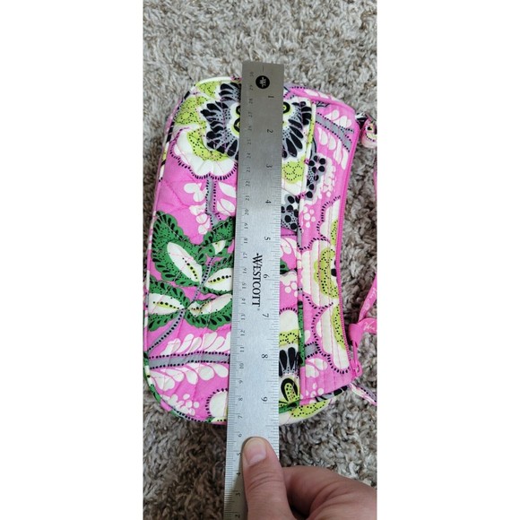 Vera Bradley Frannie Priscilla Pink Crossbody - Picture 3 of 11